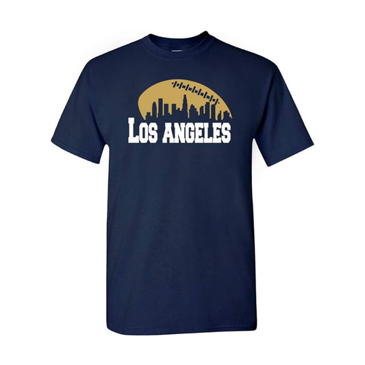 Los Angeles Football City Skyline Men's Shirt for Football Fans