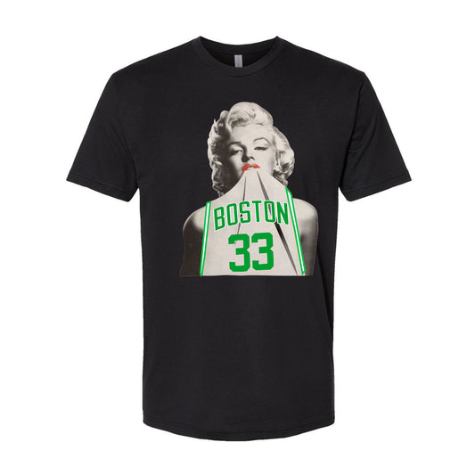 Miss Marilyn Boston #33 Jersey Graphic Shirt Basketball Sports Fan