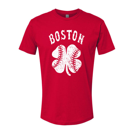 Boston Baseball Team Vintage Boston St Patrick's Day Irish Shamrock