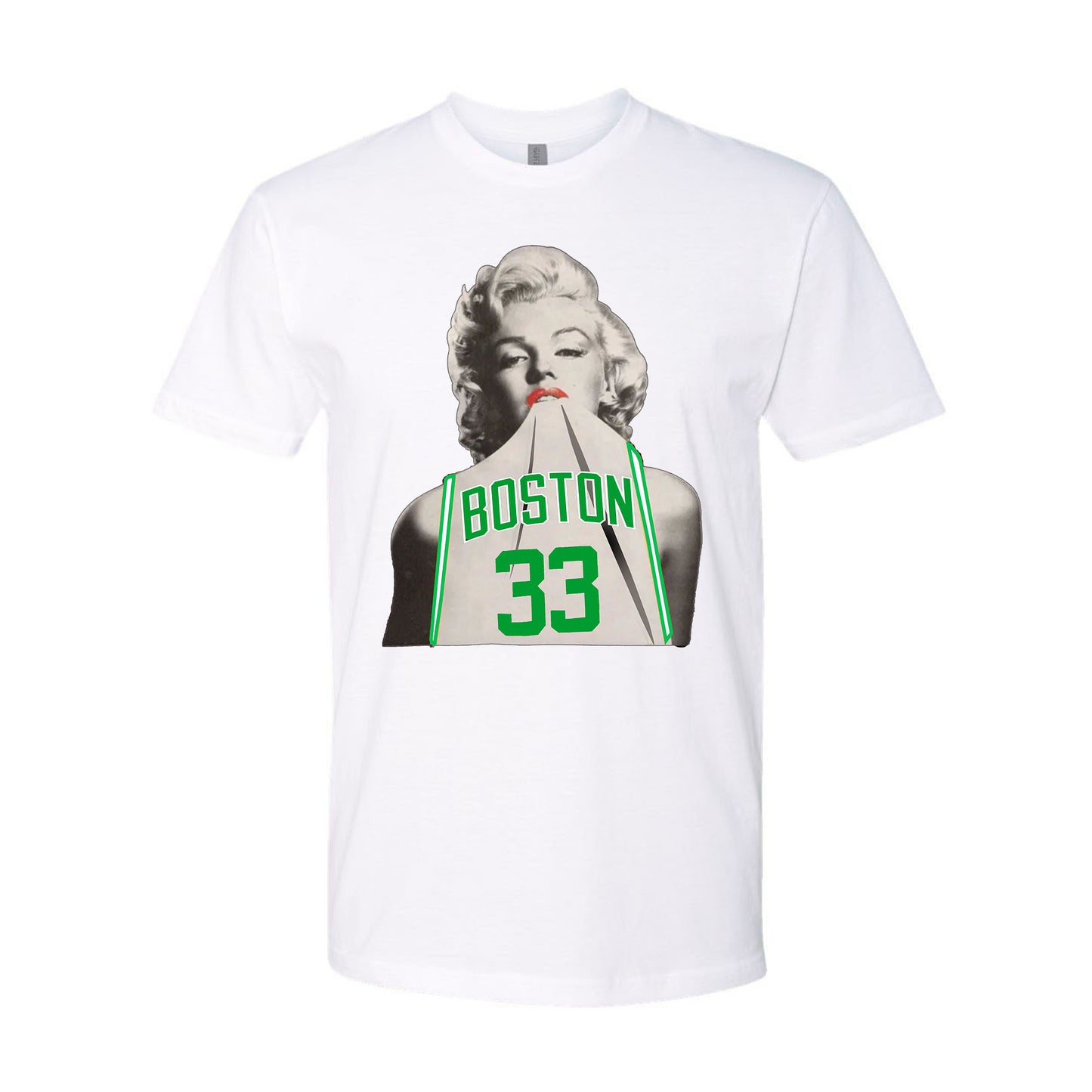 Miss Marilyn Boston #33 Jersey Graphic Shirt Basketball Sports Fan