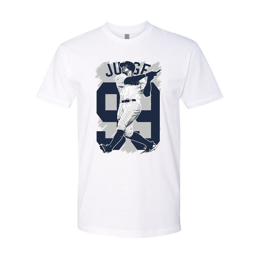 99 Aaron Baseball Fans Shirt All Rise for The Judge Classic Dri-Power NY Style Retro Jersey