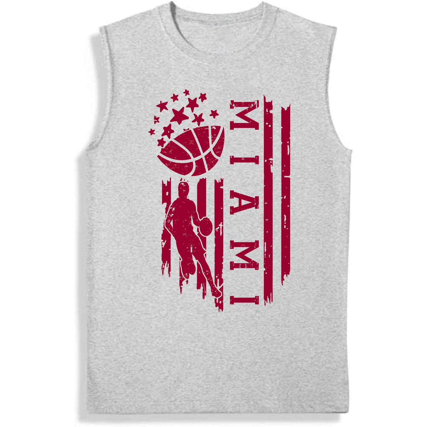 Miami Basketball Flag Game Day Cool Shirt