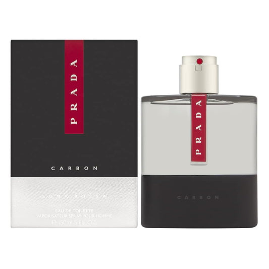 Prada Luna Rossa Carbon Pour Homme 5.0 oz Eau de Toilette 150mL Spray