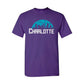 Charlotte Basketball Team Cityscape Skyline Men's Apparel for Basketball Fans