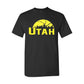 Utah Basketball Team Cityscape Skyline Men's Apparel for Basketball Fans