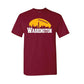 Washington Football City Skyline Men's Shirt for Football Fans