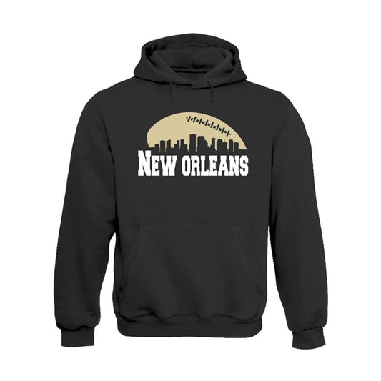 New Orleans Football City Skyline Men's Shirt for Football Fans