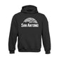 San Antonio Basketball Team Cityscape Skyline Men's Apparel for Basketball Fans