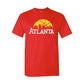 Atlanta Basketball Team Cityscape Skyline Men's Apparel for Basketball Fans