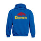 Denver Basketball Team Cityscape Skyline Men's Apparel for Basketball Fans