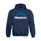 Minnesota Basketball Team Cityscape Skyline Men's Apparel for Basketball Fans