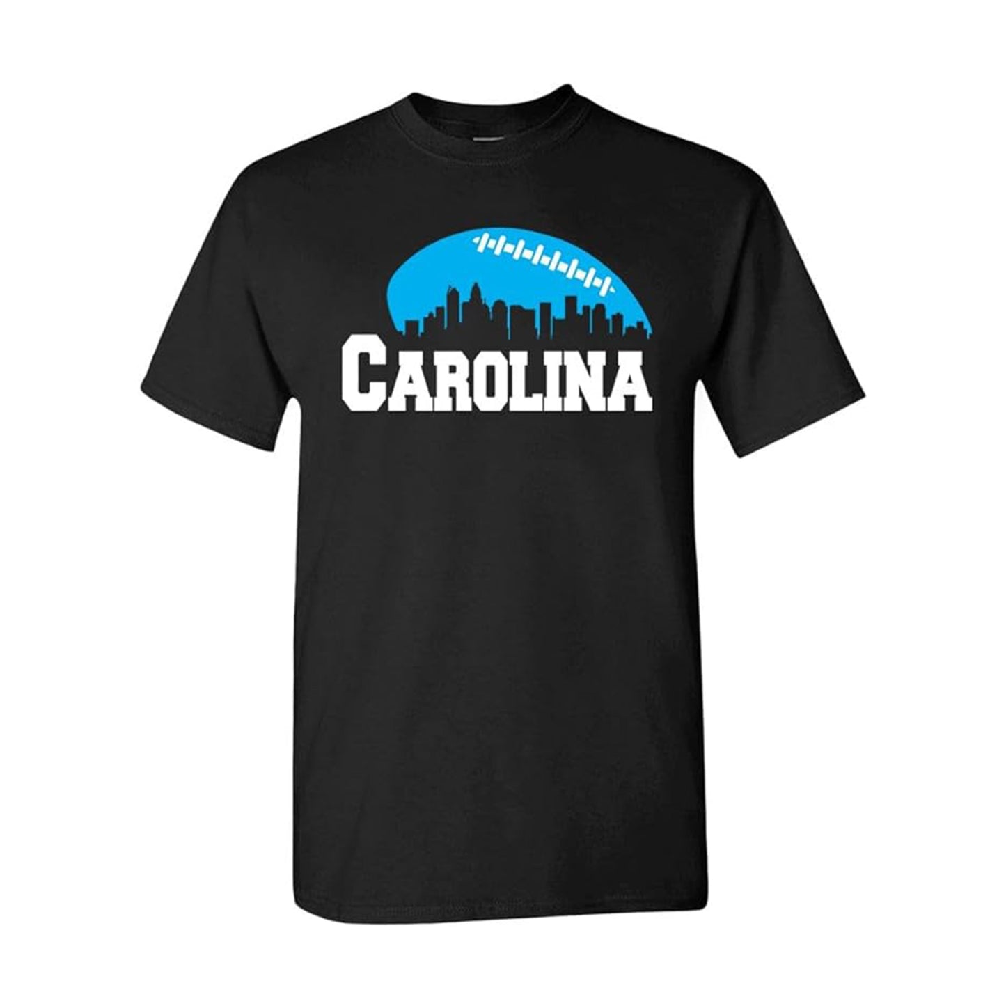 Carolina Football City Skyline Men's Shirt for Football Fans