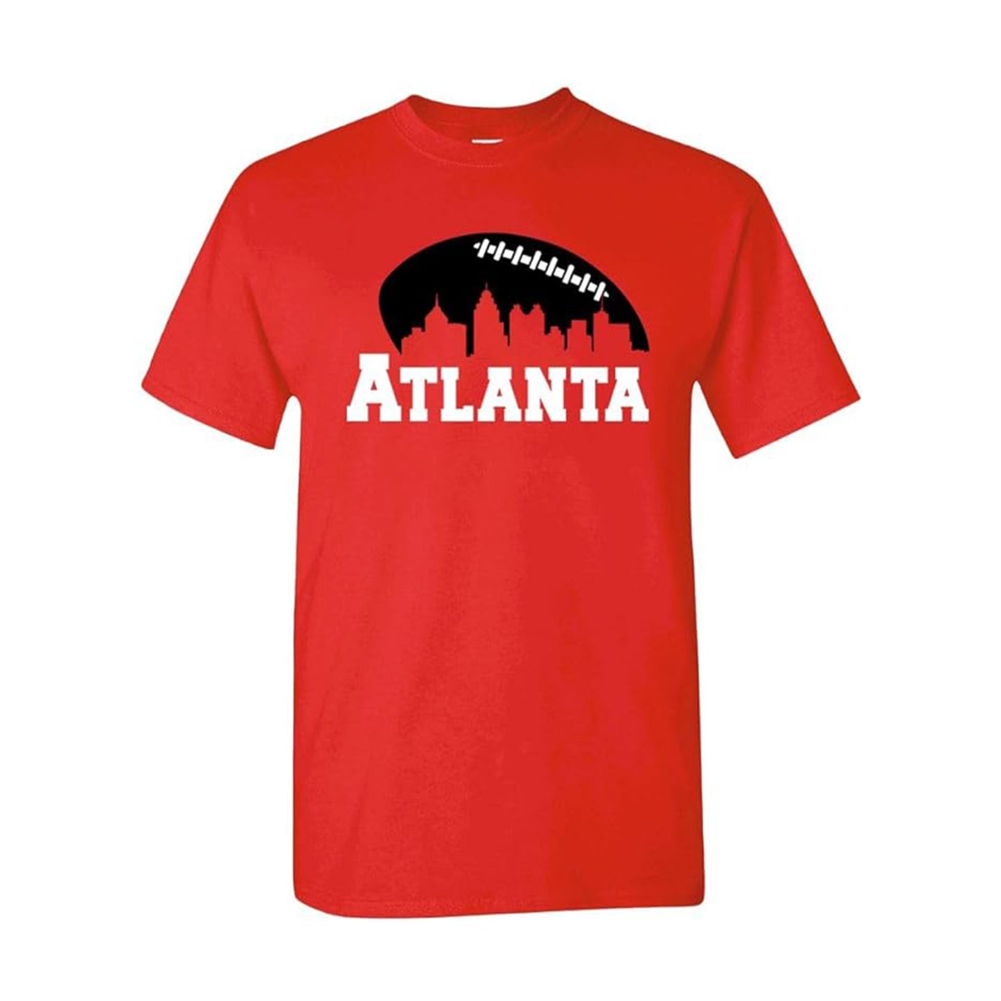 Atlanta Football City Skyline Men's Shirt for Football Fans