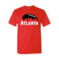 Atlanta Football City Skyline Men's Shirt for Football Fans