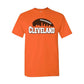 Cleveland Football City Skyline Men's Shirt for Football Fans