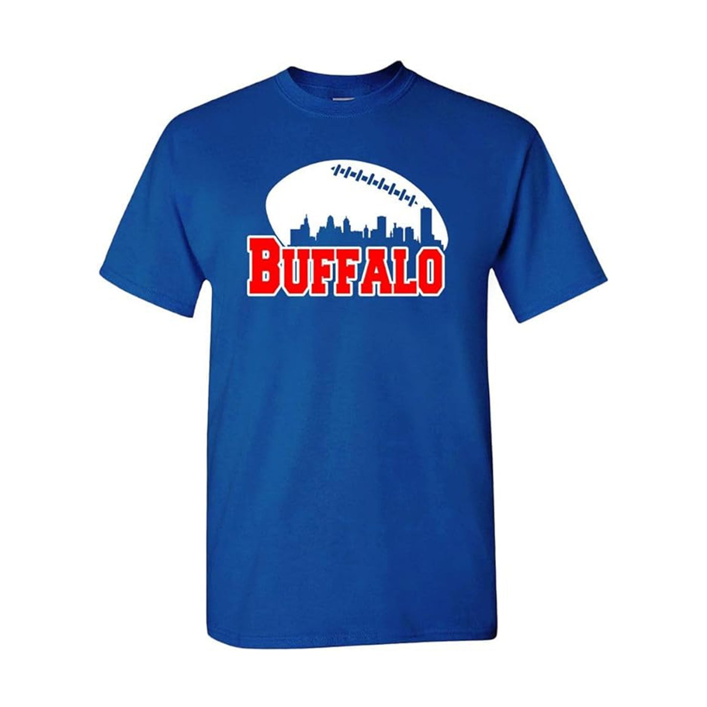 Buffalo Football City Skyline Men's Shirt for Football Fans