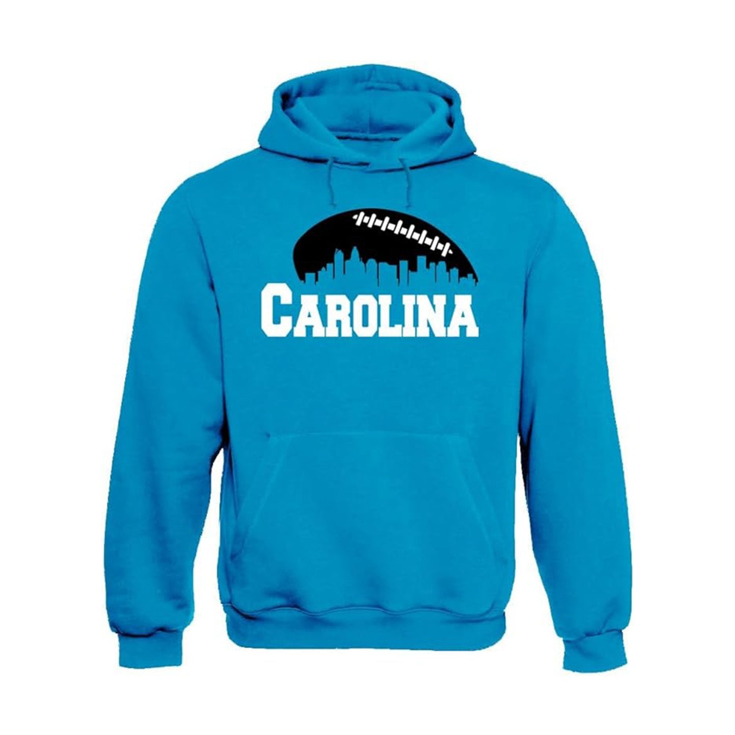 Carolina Football City Skyline Men's Shirt for Football Fans