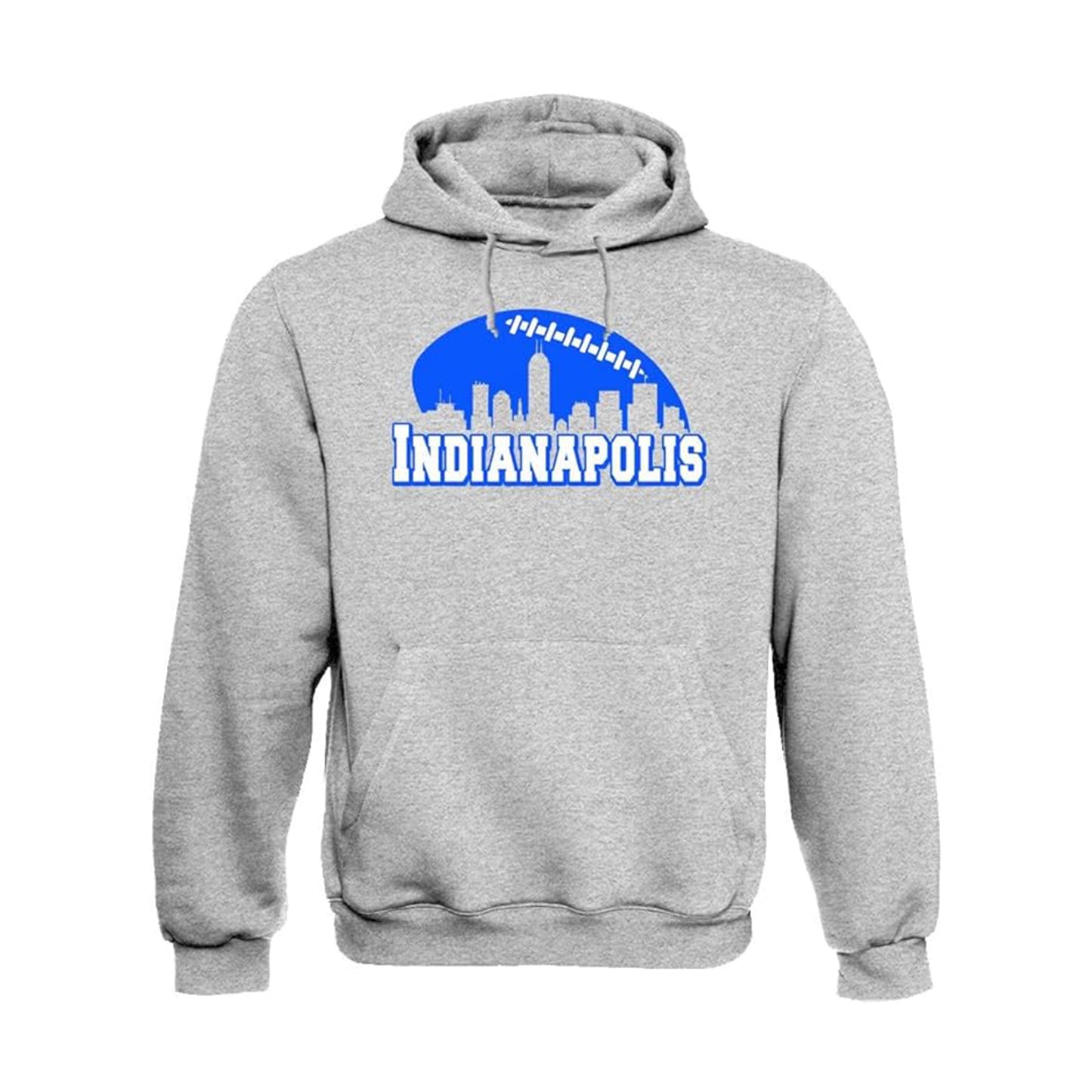 Indianapolis Football City Skyline Men's Shirt for Football Fans