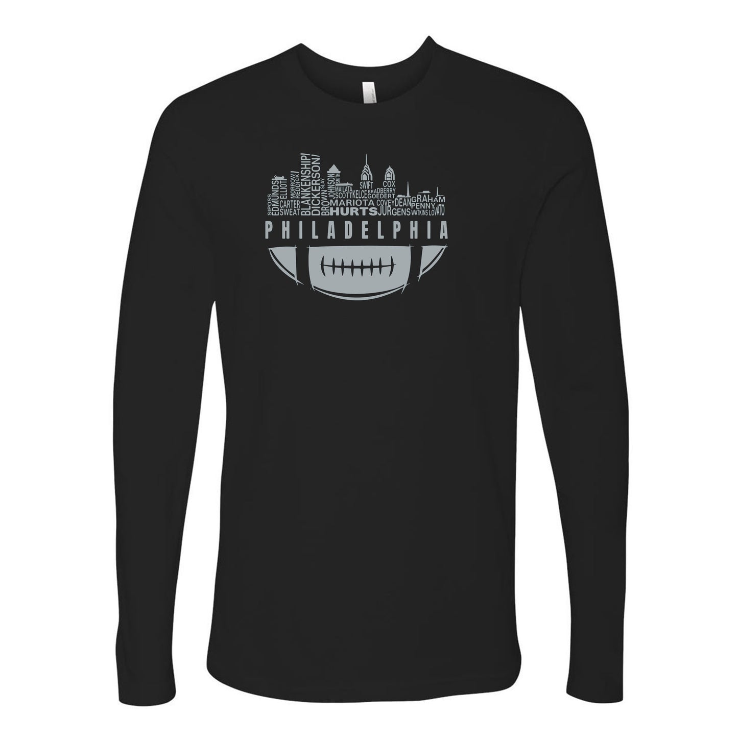 Philadelphia City Skyline Men's Shirt for Football Fans