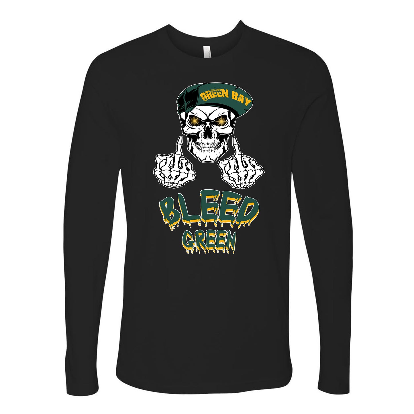 Green Bay Football Fans Bleed Green Collection