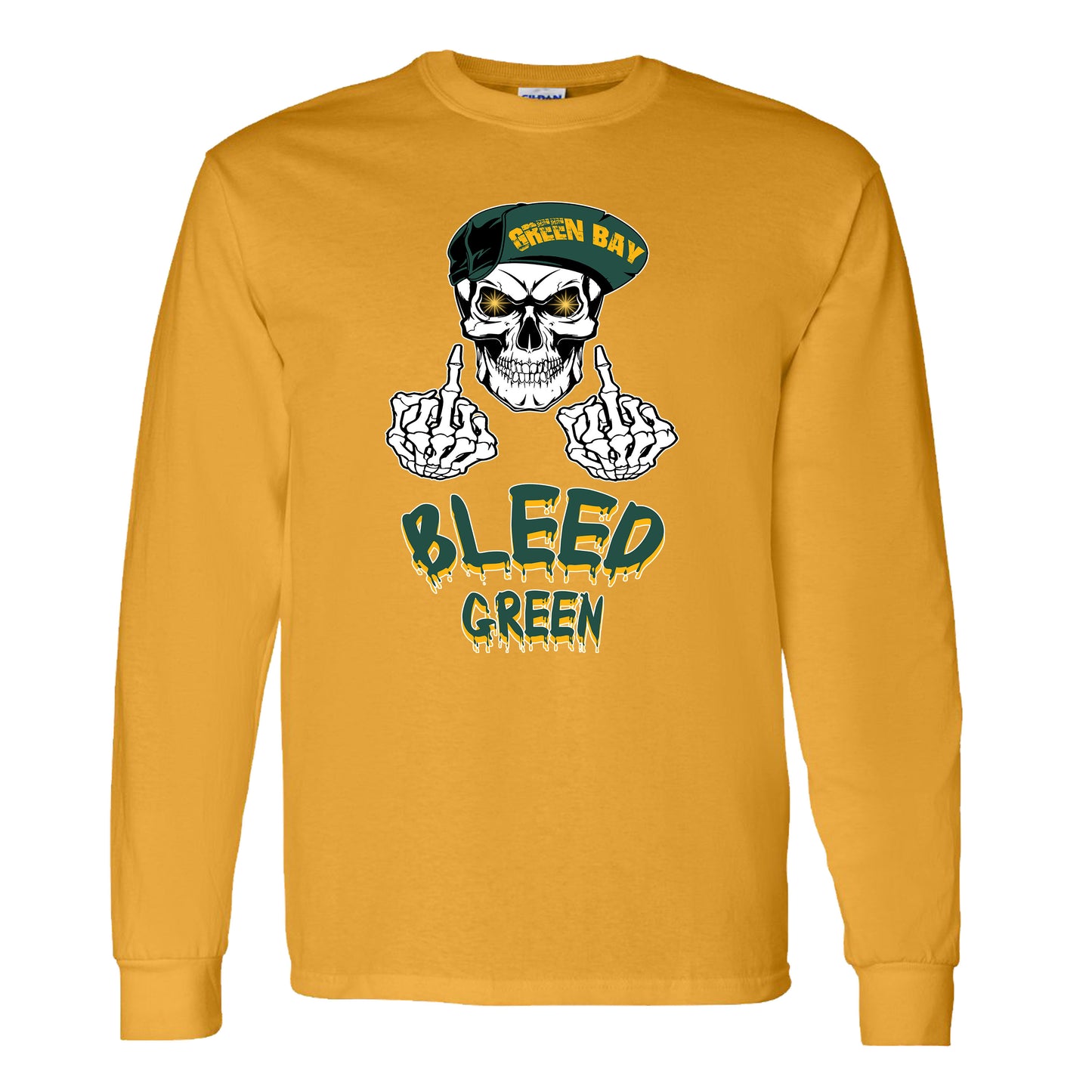 Green Bay Football Fans Bleed Green Collection