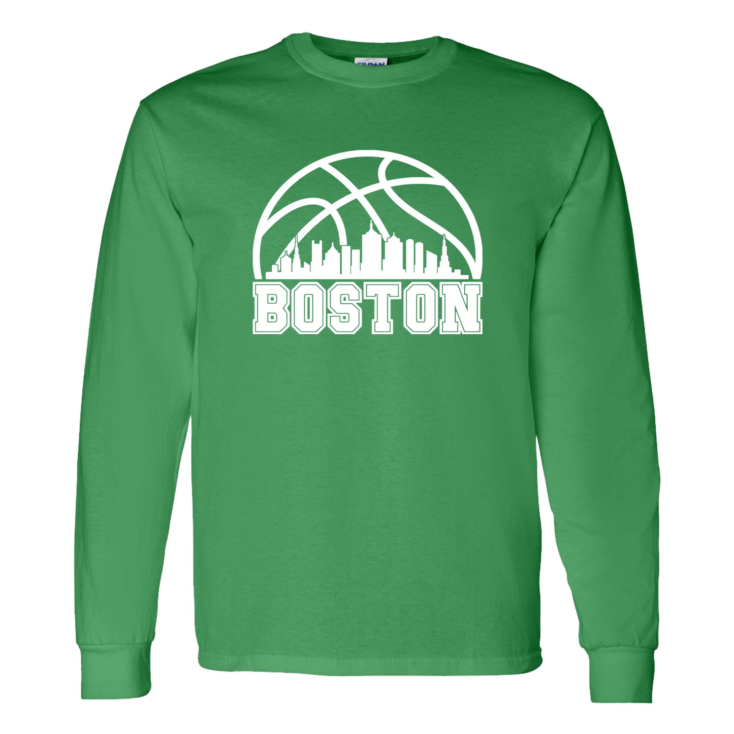 Boston Skyline Basketball Team Sports Fan Apparel