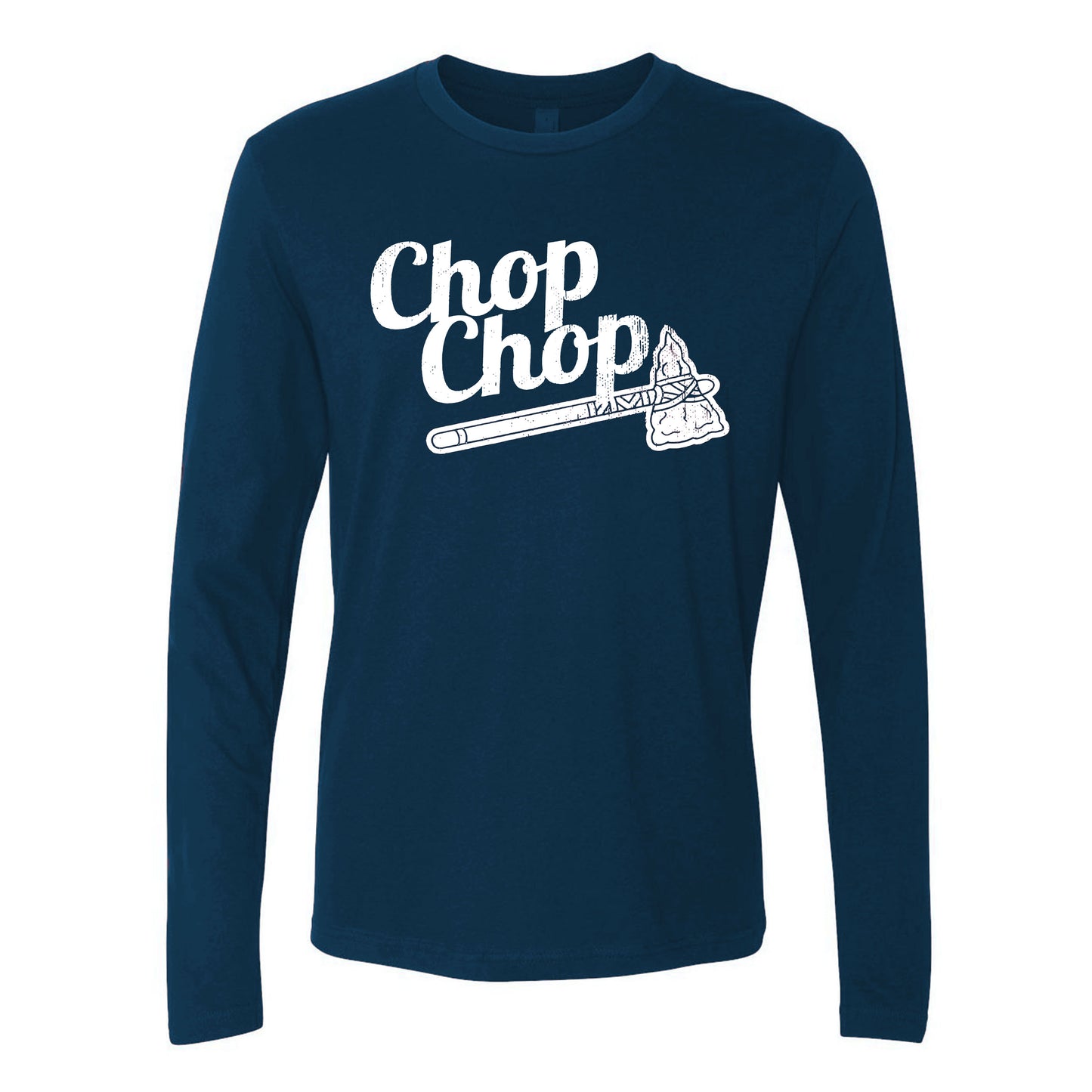 Atlanta Baseball City Baseball Fans Athletic Gear Choop Choop Navy & Red