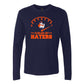 FUELED BY HATERS Denver Football Game Day Tee Navy & Orange