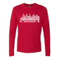 Chicago Baseball Team Cityscape Skyline Men's Apparel for Baseball Fans