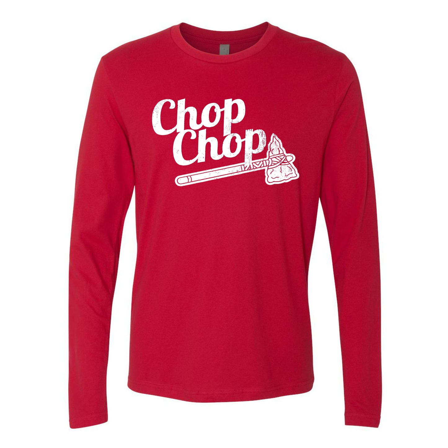 Atlanta Baseball City Baseball Fans Athletic Gear Choop Choop Navy & Red