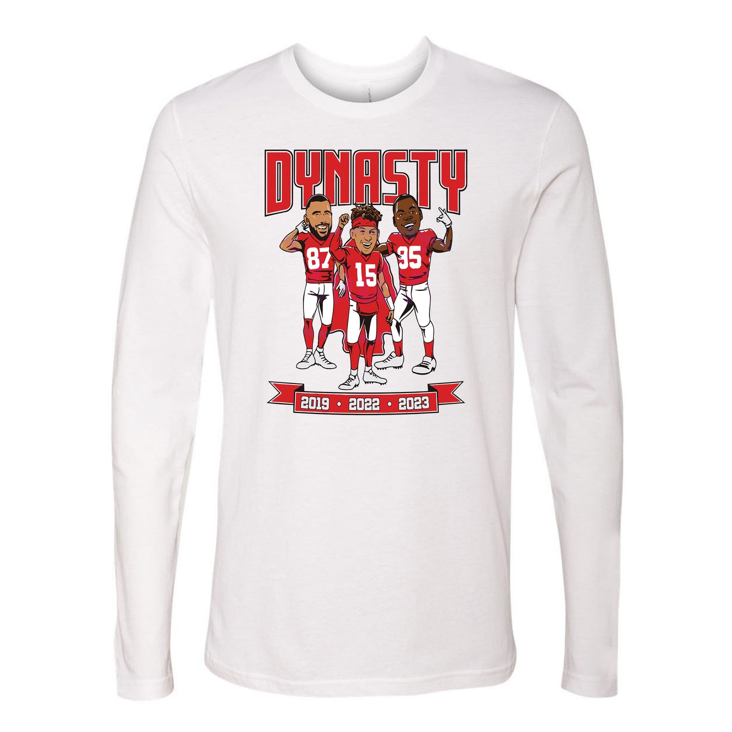 Kansas City Football Fans Dynasty Logo Shirt Champs