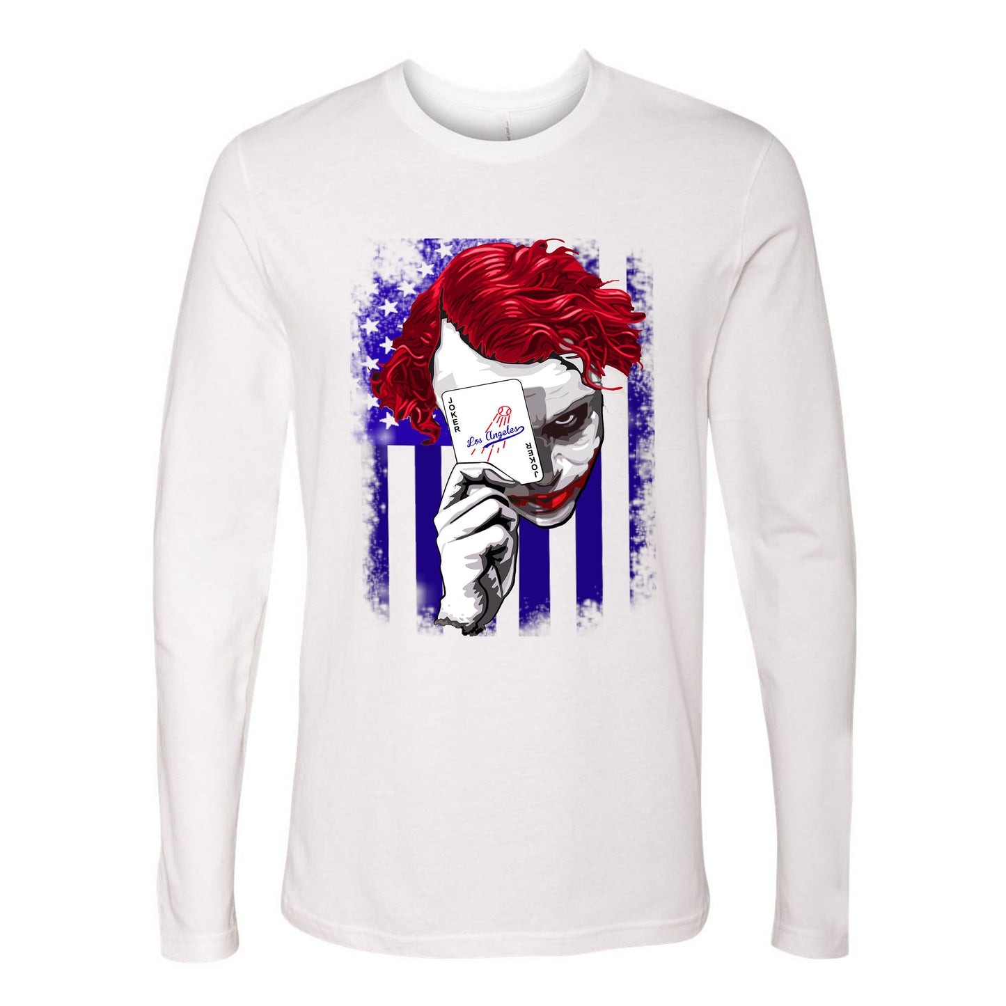 Los Angeles LAD Baseball Fan Joker Tee