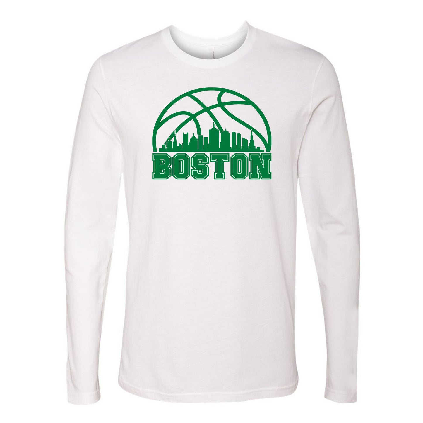 Boston Skyline Basketball Team Sports Fan Apparel