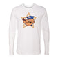 Denver Football EST 1960 Fans Game Day Popeye Tee Navy & Orange