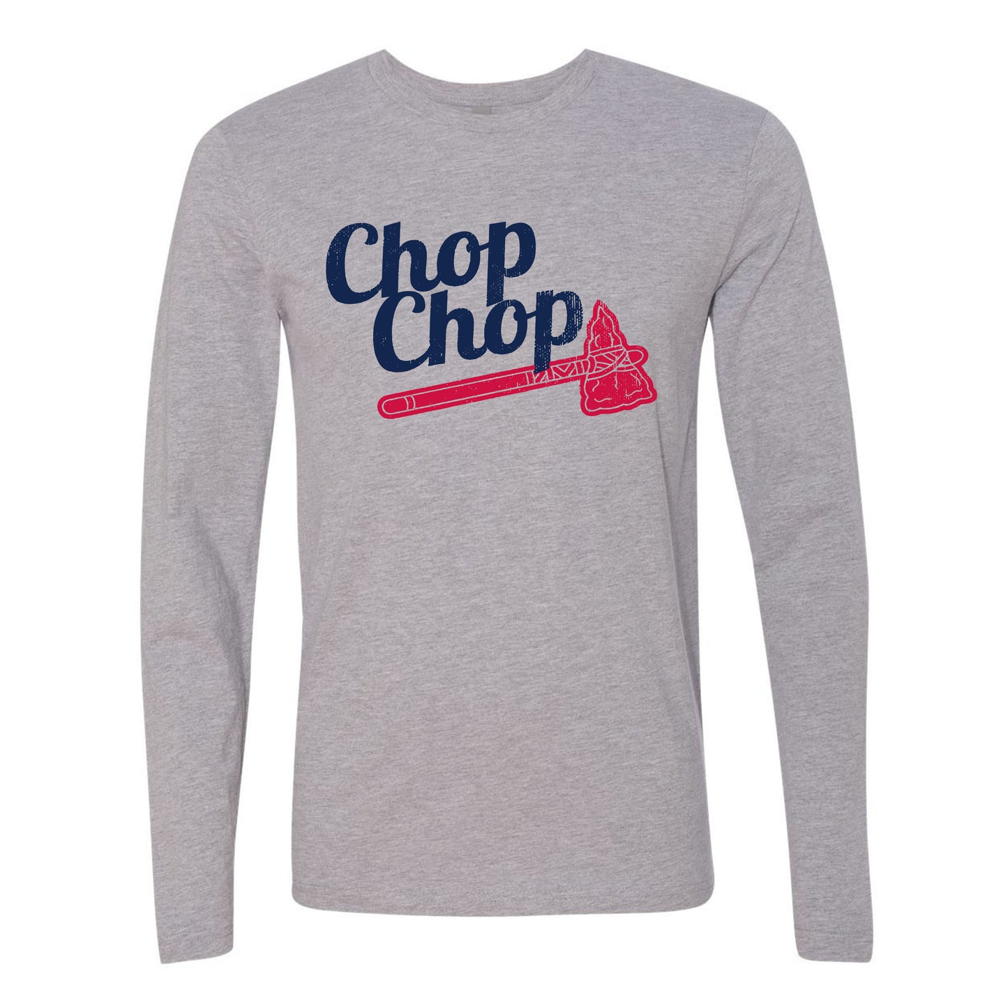 Atlanta Baseball City Baseball Fans Athletic Gear Choop Choop Navy & Red