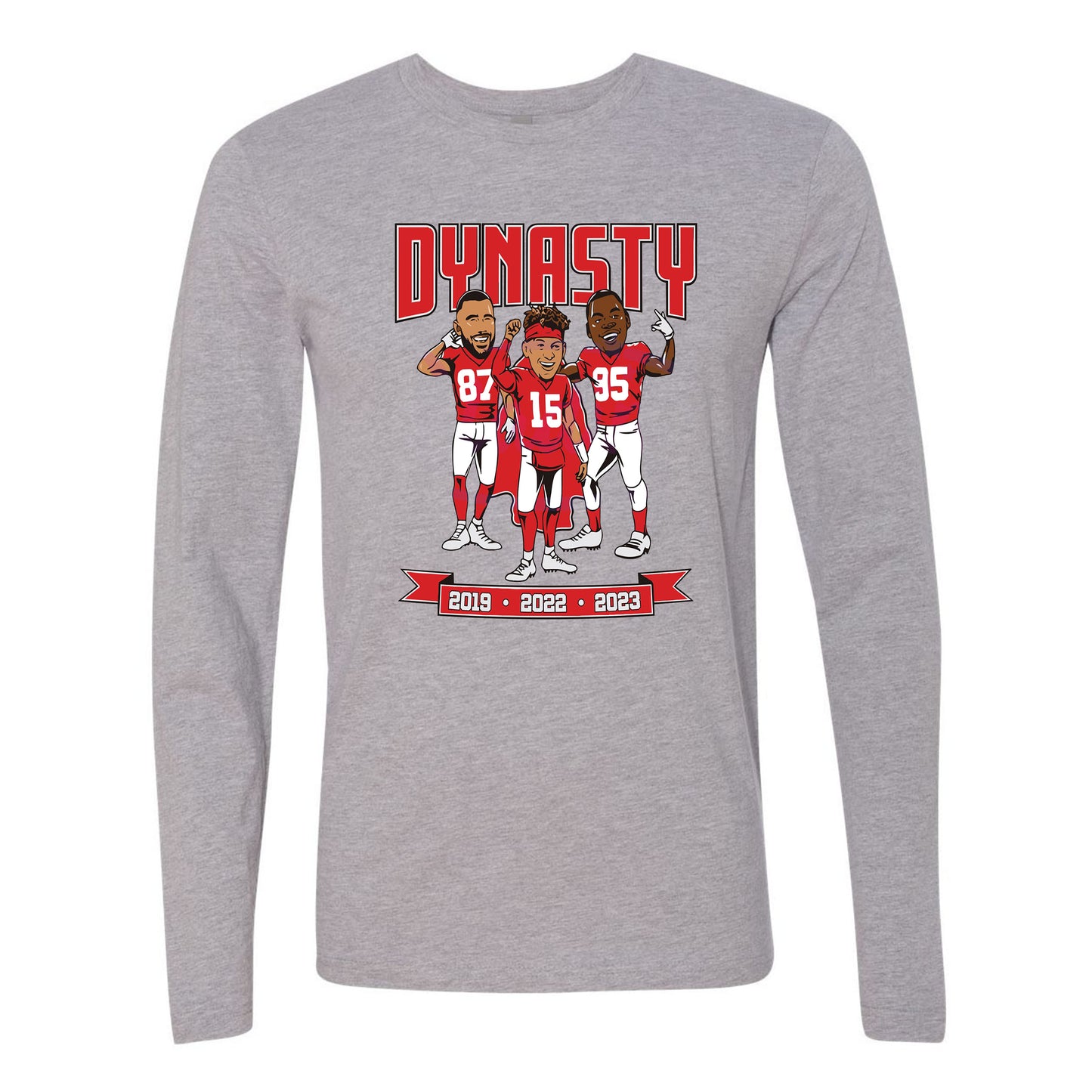 Kansas City Football Fans Dynasty Logo Shirt Champs