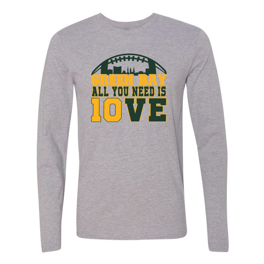 Green Bay Football Fans All You Need Is Love