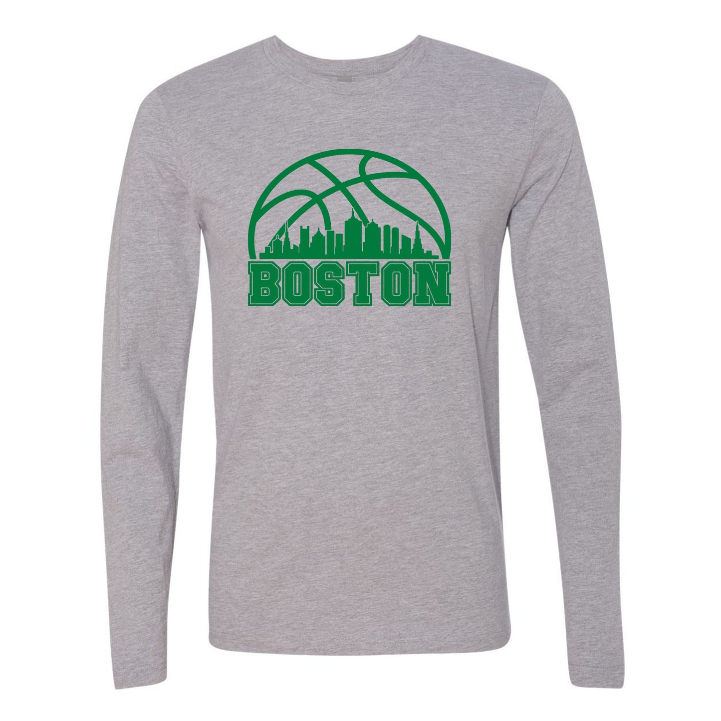 Boston Skyline Basketball Team Sports Fan Apparel