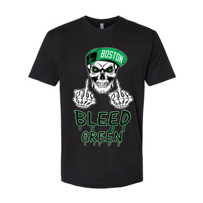 Boston Basketball Team Bleed Green Sports Fan Apparel