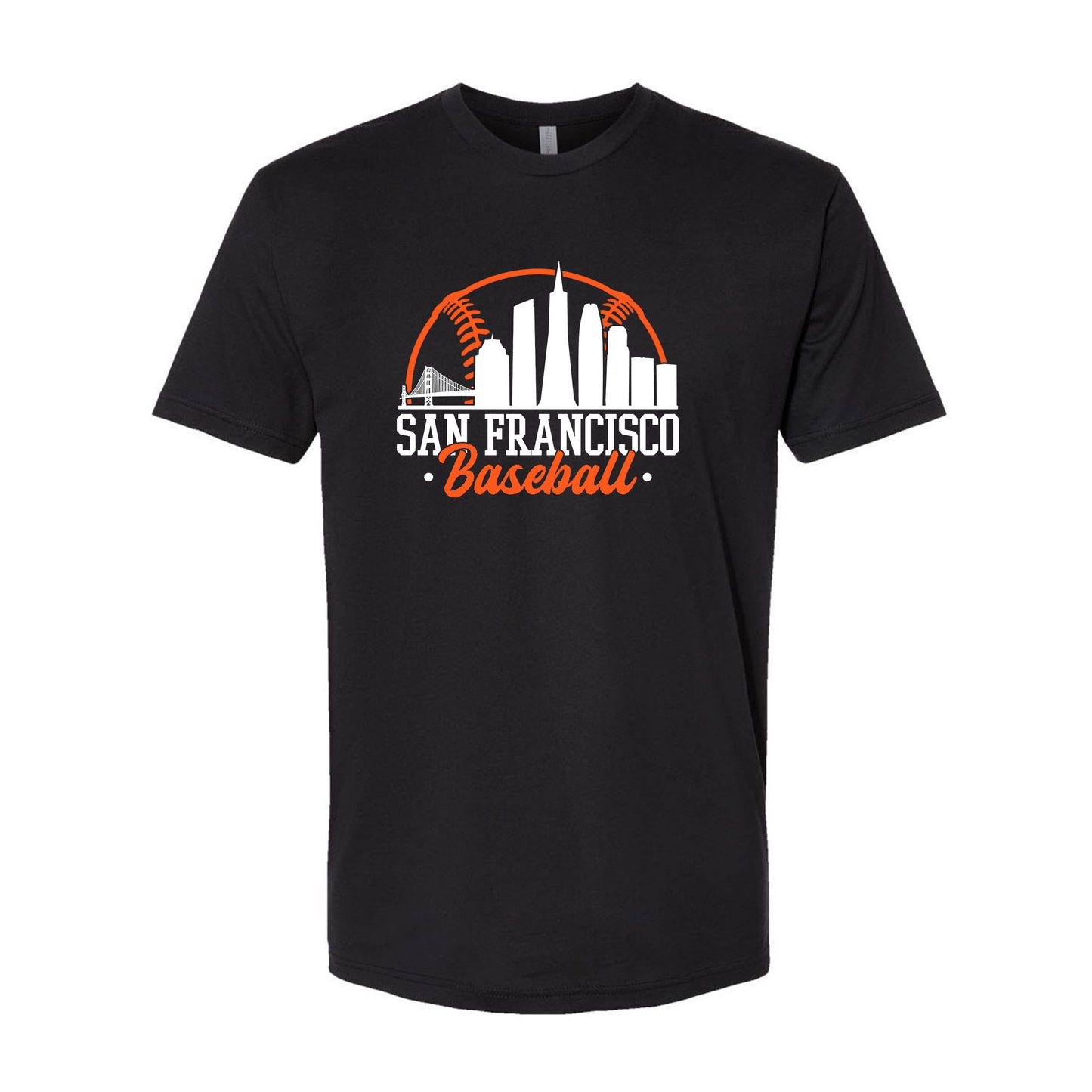 San Francisco Baseball Cityscape Skyline Men's Apparel for Baseball Fans Gameday Gear