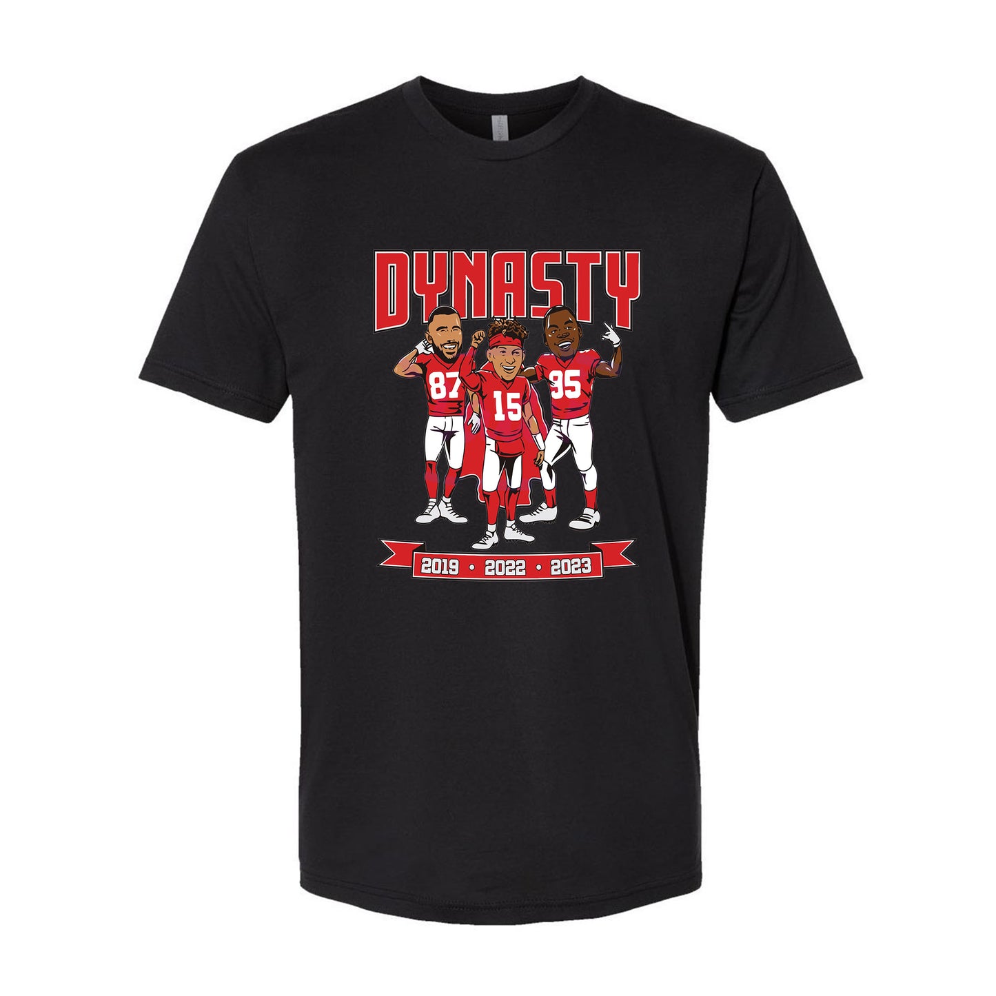 Kansas City Football Fans Dynasty Logo Shirt Champs