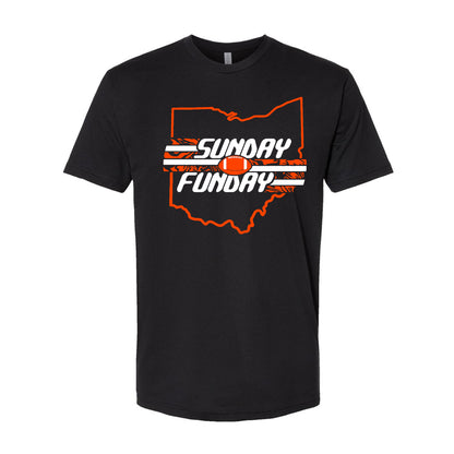 Cincinnati Football Sunday Funday Shirt for Football Fans