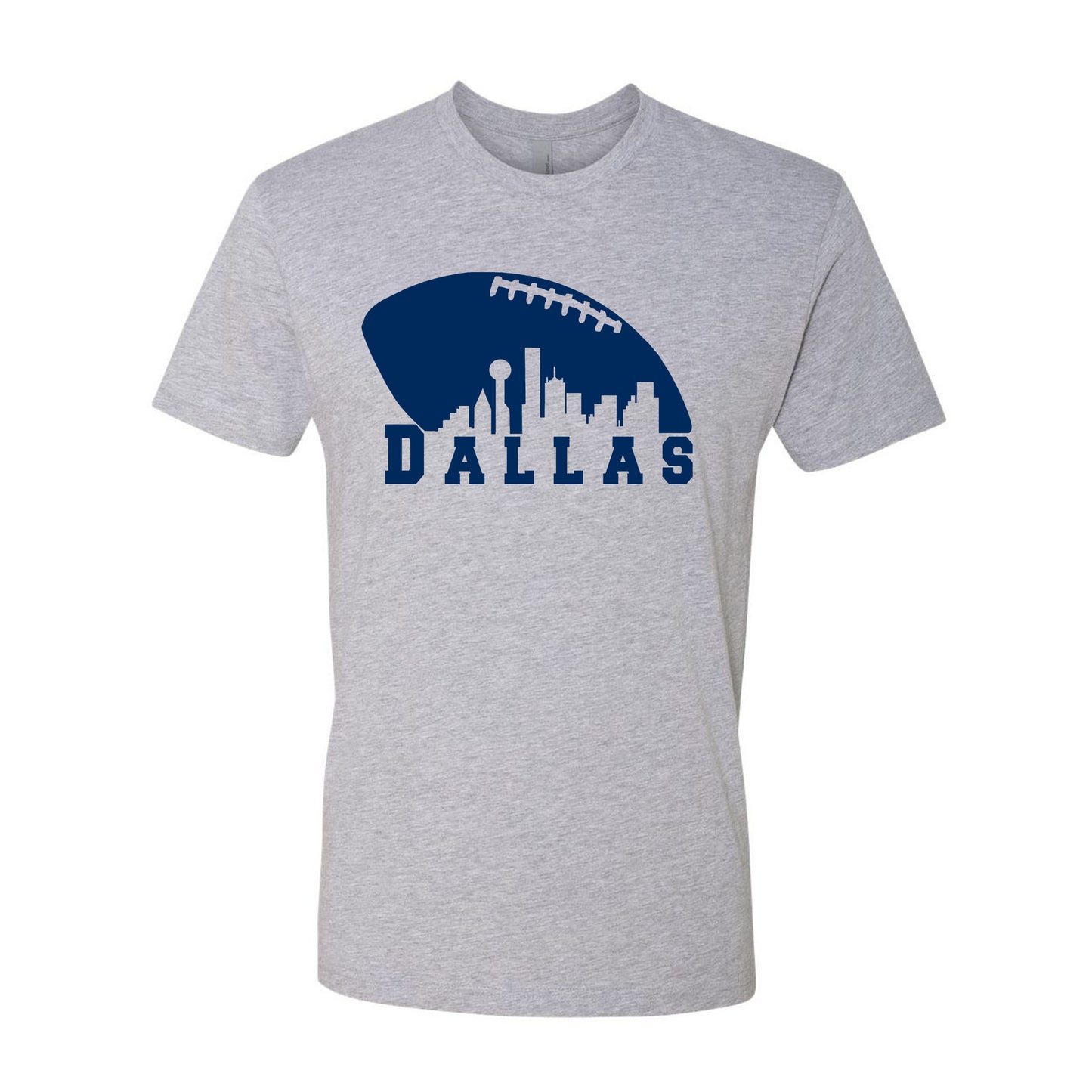 Dallas Football City Skyline Apparel for Football Fans (S-3XL)