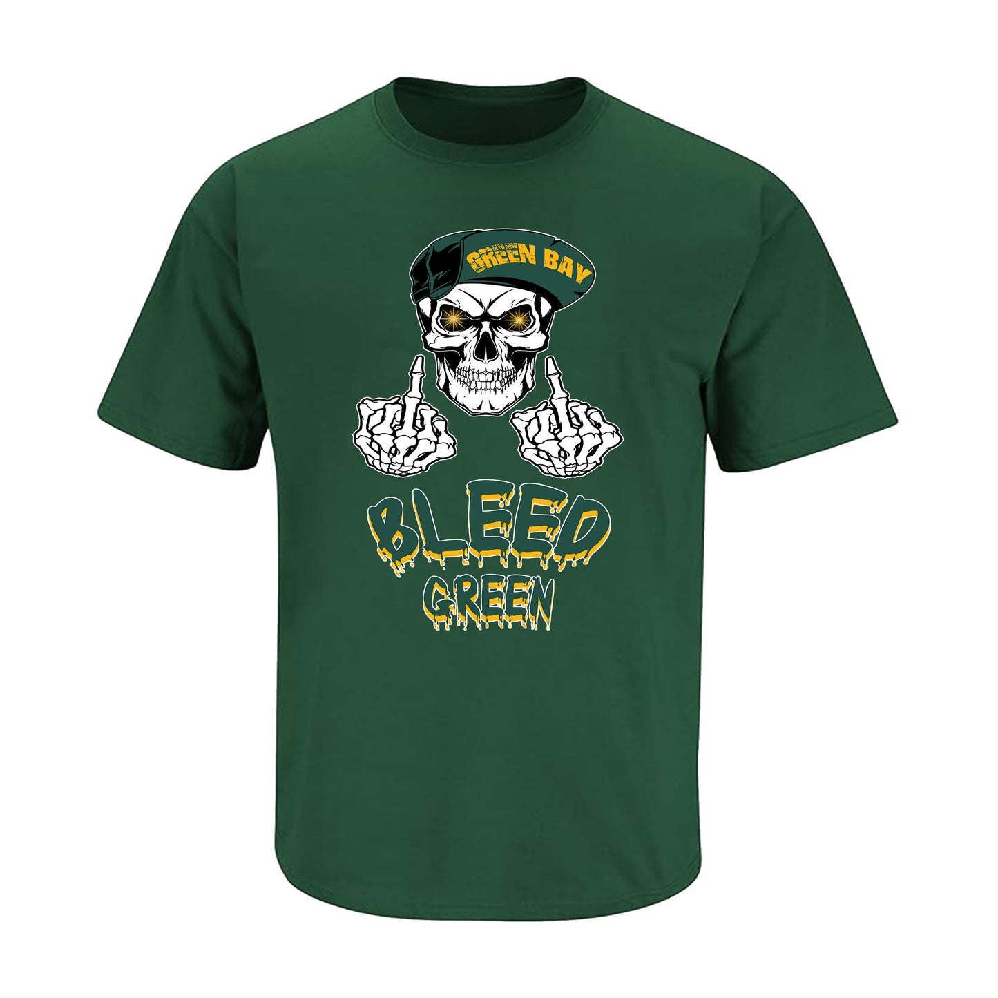 Green Bay Football Fans Bleed Green Collection