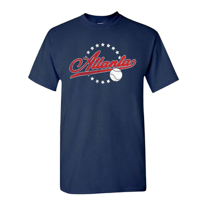 Atlanta Baseball Team Vintage Men's Retro Apparel for Baseball Fans