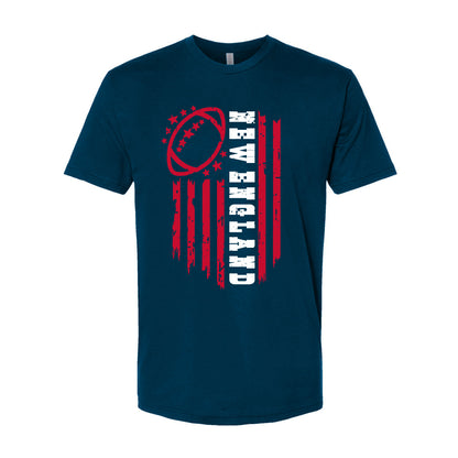 New England Football Flag Men's Shirt for Football Fans