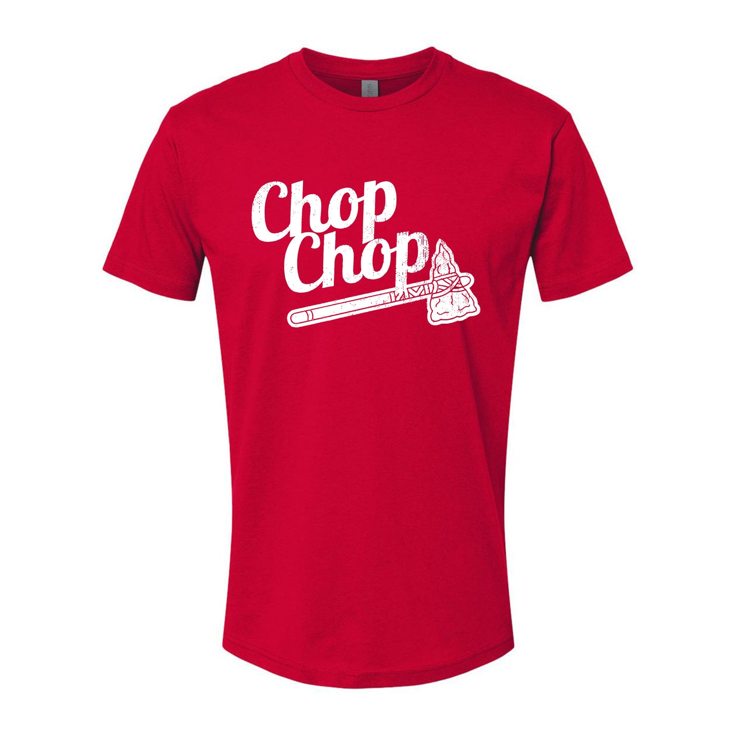 Atlanta Baseball City Baseball Fans Athletic Gear Choop Choop Navy & Red