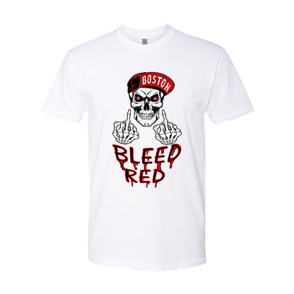 Boston Baseball Team Bleed Red Cool Tee For Baseball Fan