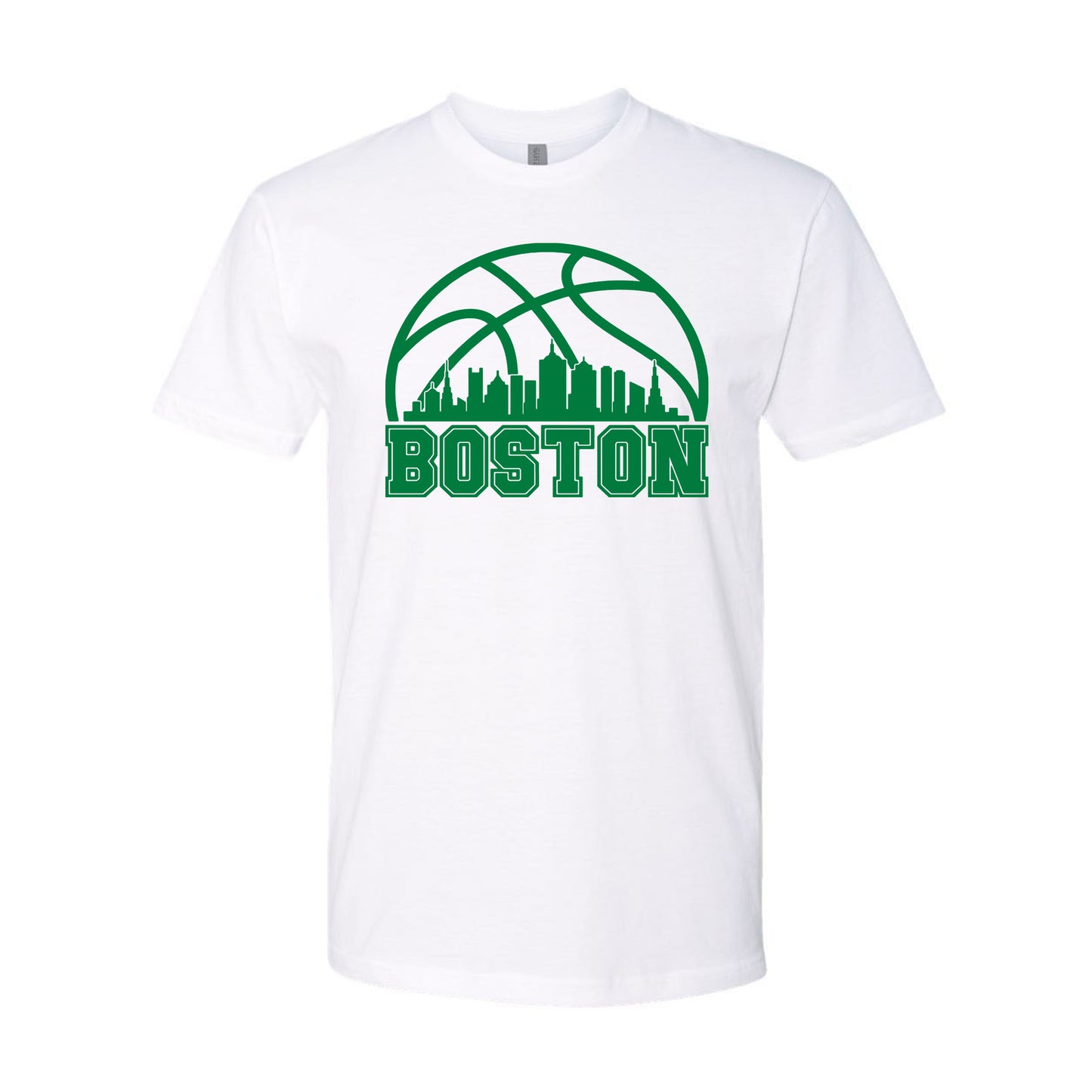 Boston Skyline Basketball Team Sports Fan Apparel