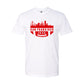 San Francisco Football City Skyline Men's Shirt for Football Fans